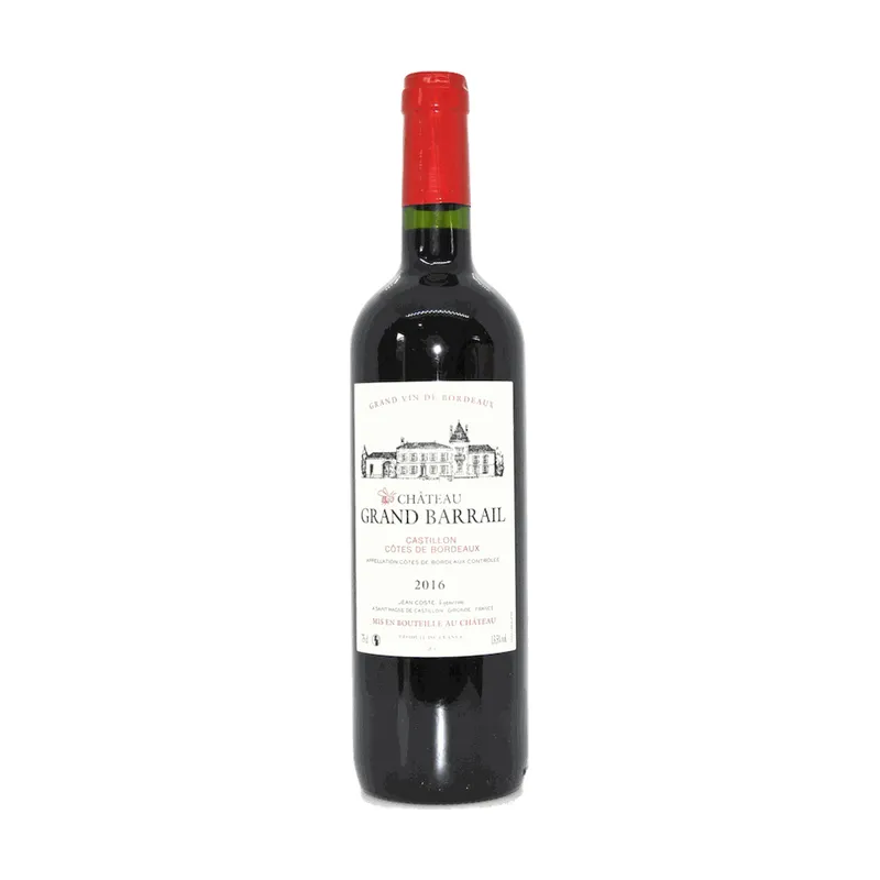 Château Grand Barrail Castillon Côtes de Bordeaux  2016