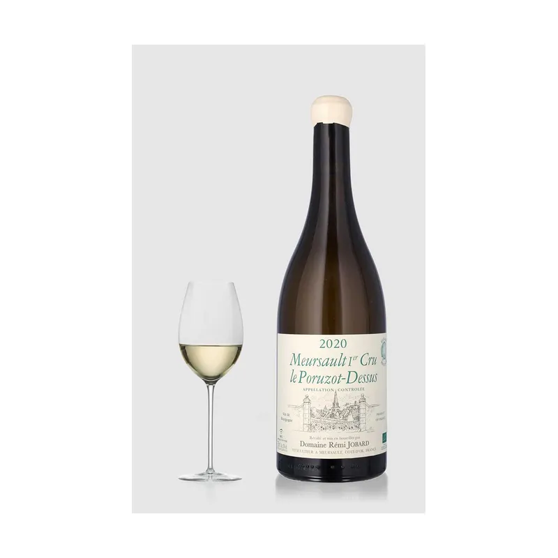 Meursault 1. Cru ØKO Poruzot Dessus Elevage prolongé Remi Jobard 2020 – Domaine Remi Jobard