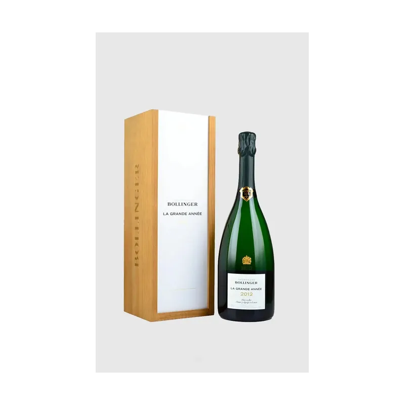 Bollinger Grande Année 2012 i flot trækasse