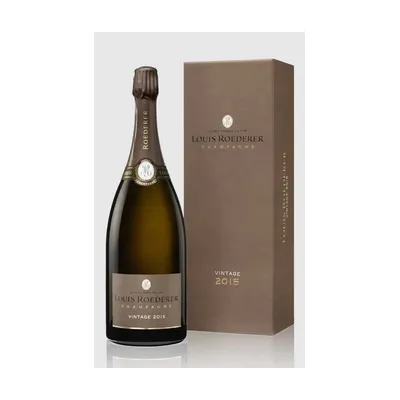 Louis Roederer Vintage 2015 Magnum Brut Champagne i Gaveæske