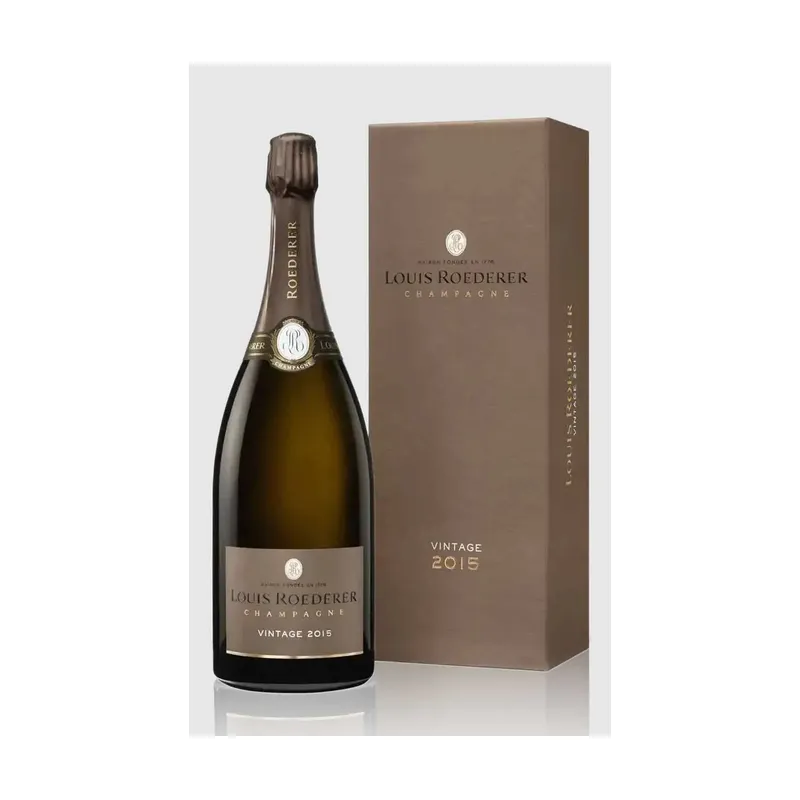 Louis Roederer Vintage 2015 Magnum  Brut Champagne i Gaveæske