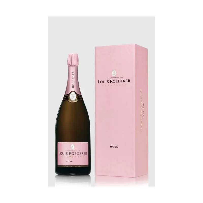 Louis Roederer Brut Rosé Vintage Champagne 2013 MAGNUM i Gaveæske.