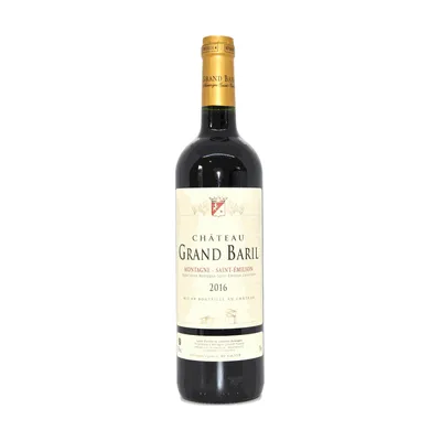 Château Grand Baril, Montagne-Saint-Émilion 2016