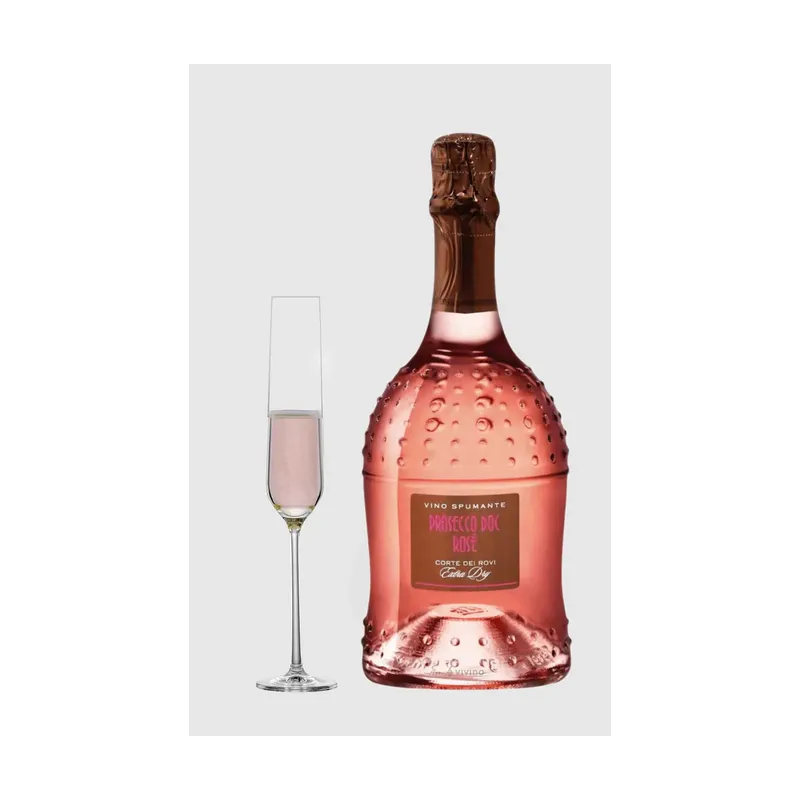 Villa Degli Olmi Corte dei Rovi Prosecco Rose Spumante Extra Dry 2022