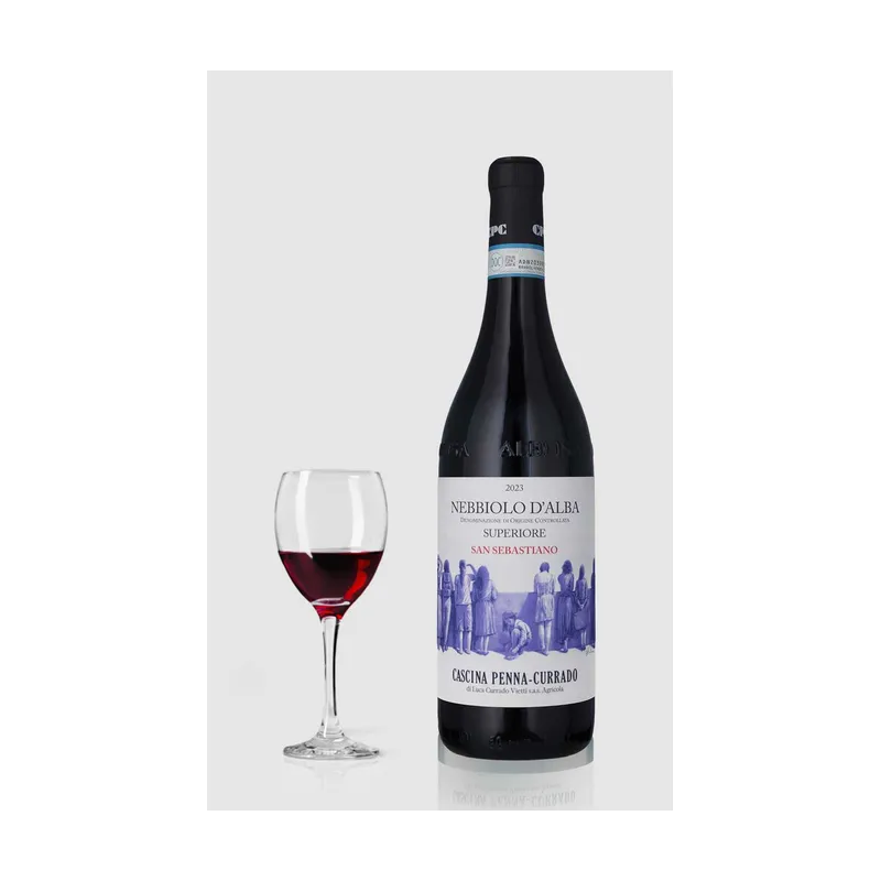 Nebbiolo D'Alba DOC Superiore San Sebastiano Cascina Penna Currado 2023 – Cascina Penna-Currado