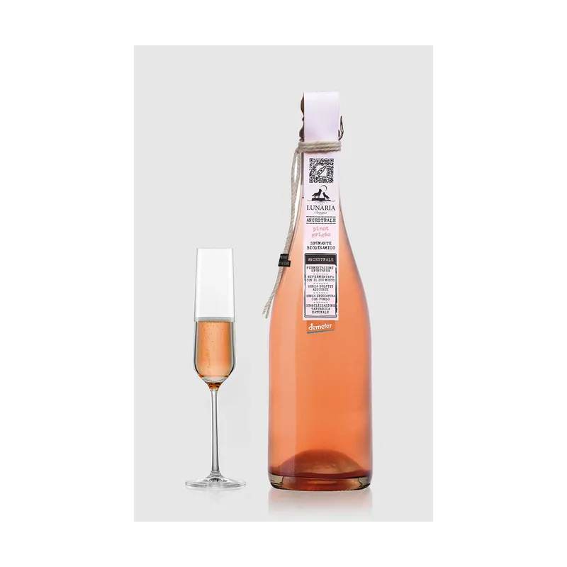 Pet Nat Brut Nature Lunaria Pinot Grigio Ancestrale Spumante Cantine Orsogna Abruzzo ØKO 2025 – Cantina Orsogna