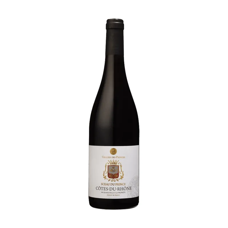 Cellier des Princes  Cote du Rhone Sceau Prince Rouge 2022