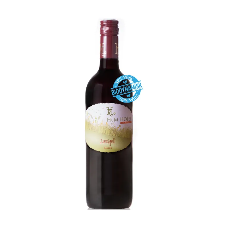 H u M Hofer Zweigelt Klassik Biodynamisk rødvin 2022, Auerstal Østrig – H.u.M. Hofer
