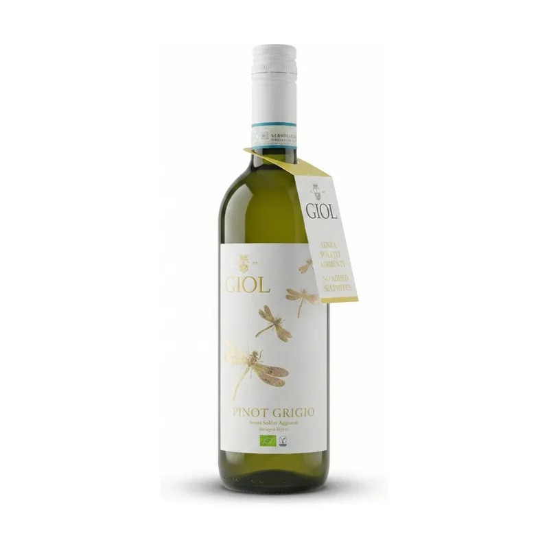 2025 Giol Pinot Grigio - Økologisk Hvidvin fra Veneto (Uden Tilsatte Sulfitter) – Giol