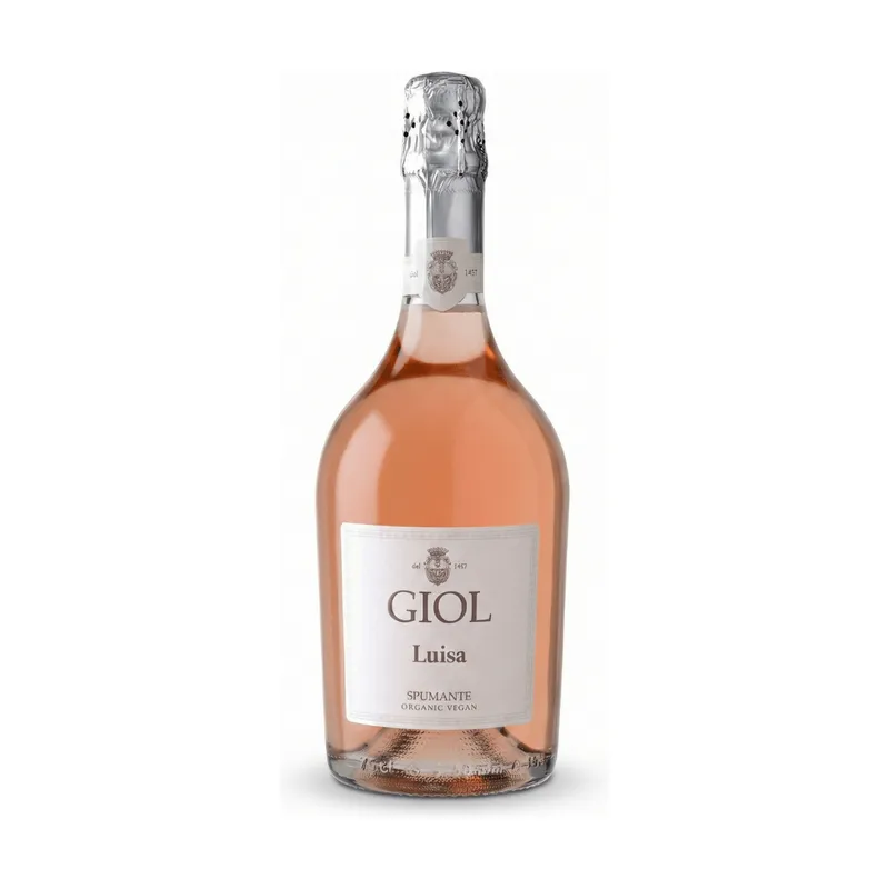 Luisa Spumante Rosado Merlot, Mousserende Rosé, Økologisk, Italien Veneto, 2025 – Giol