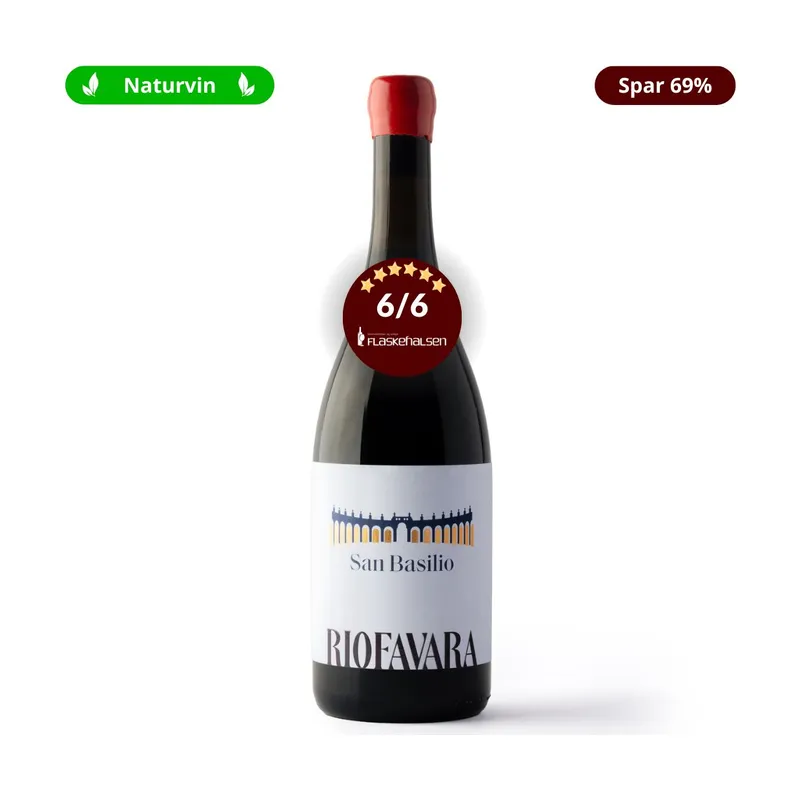 San Basilio 2021, Riofavara - Økologisk Nero d'Avola naturvin, Sicilien – Riofavara