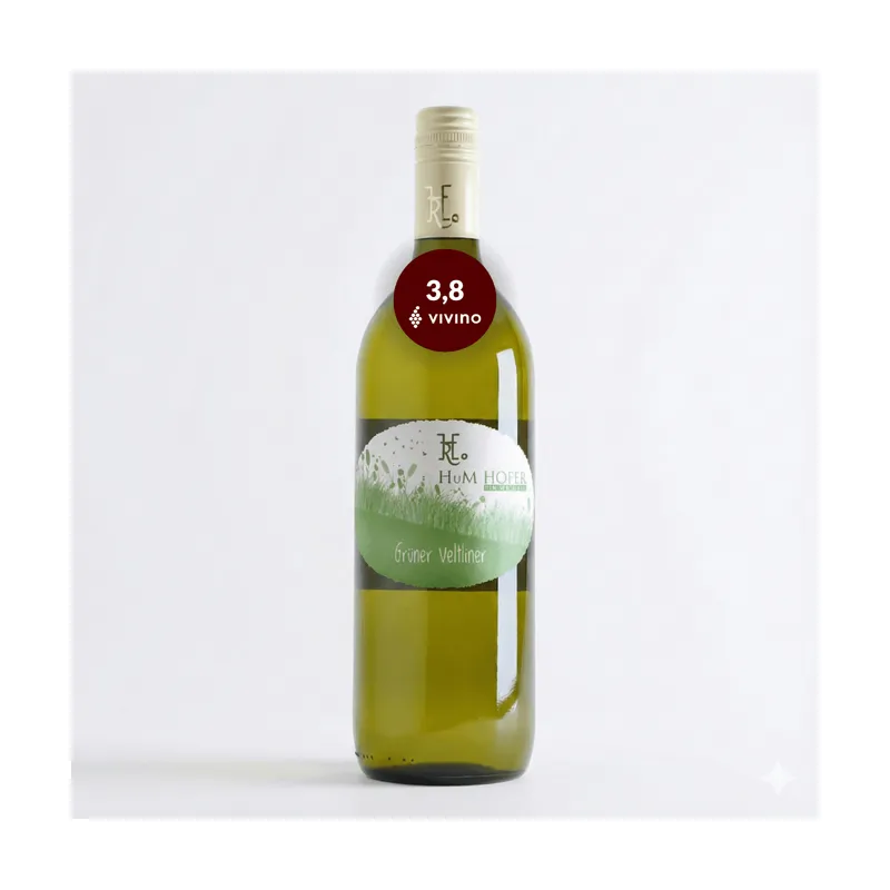 2024 H.u.M. Hofer Grüner Veltliner  Biodynamisk Hvidvin (1 Liter), Auersthal Østrig – H.u.M. Hofer