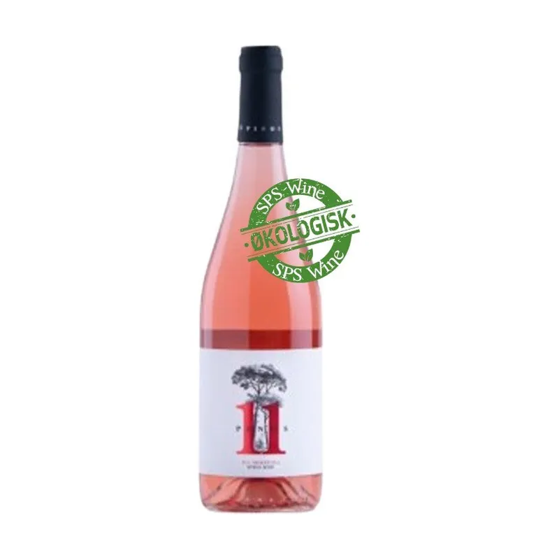11 Pinos Bobal Rosé, økologisk og vegansk rosévin 2025, Manchuela, Spanien – Vega Tolosa