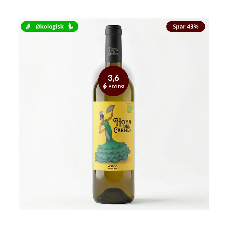 Hoya del Carmen Verdejo 2024 - Økologisk hvidvin, Manchuela, Spanien – Vega Tolosa