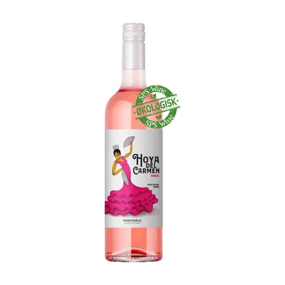 Hoya del Carmen Bobal Rosado, økologisk & vegansk rosévin, Manchuela Spanien – Vega Tolosa