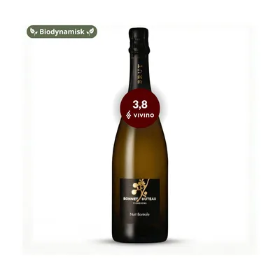Bonnet Huteau Nuit Boréale Mousserende Loire Frankrig, Biodynamisk – Bonnet-Huteau