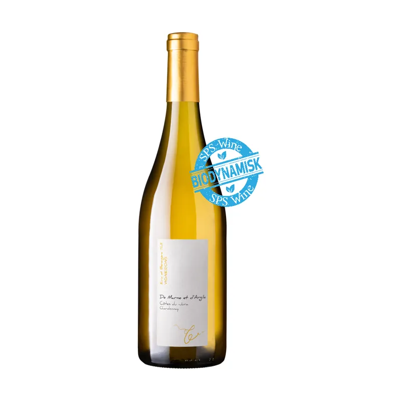 Eric Thill De Marne et d'Argile, Biodynamisk Hvidvin 2025, Côtes du Jura Frankrig