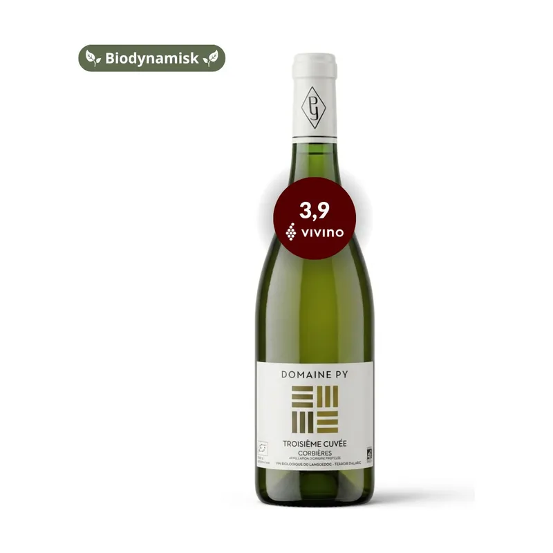 Domaine Py 3ème Cuvée Blanc 2025 - Biodynamisk hvidvin, Roussillon, Frankrig