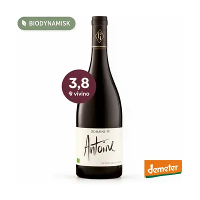 Domaine Py Antoine, biodynamisk rødvin 2023, Languedoc, Frankrig