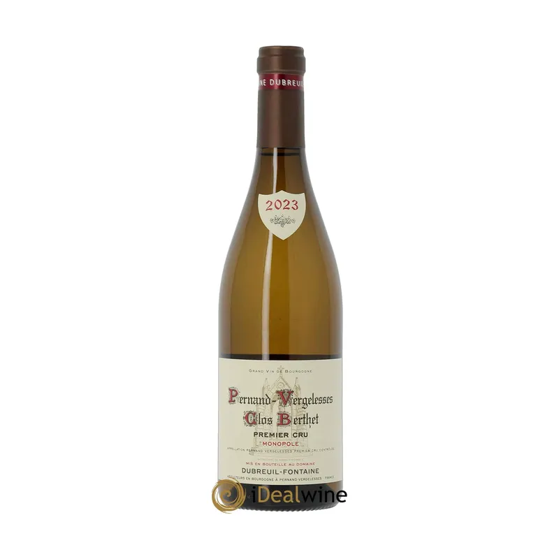 Pernand-Vergelesses Blanc 1. Cru "Clos Berthet", Domaine Dubreuil-Fontaine 2024 – Domaine Dubreuil - Fontaine