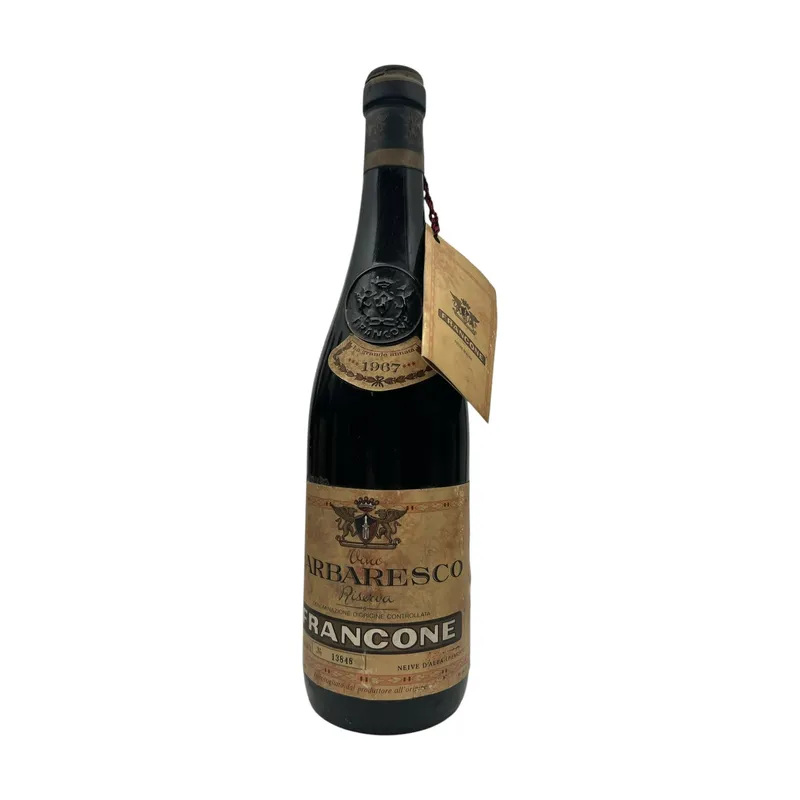 Barbaresco Riserva 1967 Francone – Produttore del Barbaresco