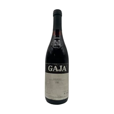 BARBARESCO 1981 GAJA – Gaja