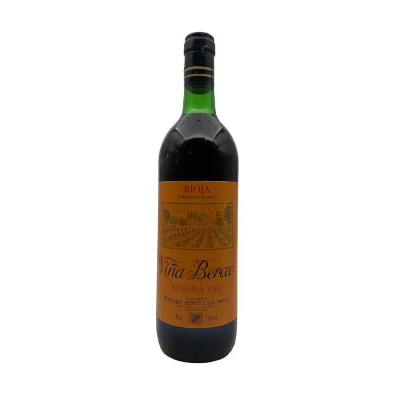 Rioja Viña Berceo 1982 Reserva – Viña Berceo