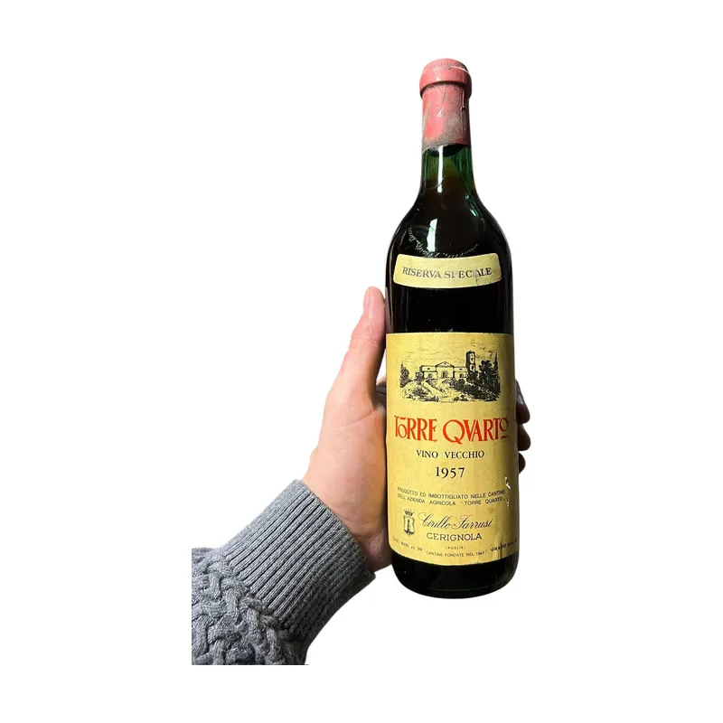 Torre Quarto Vino Vecchio Riserva 1957