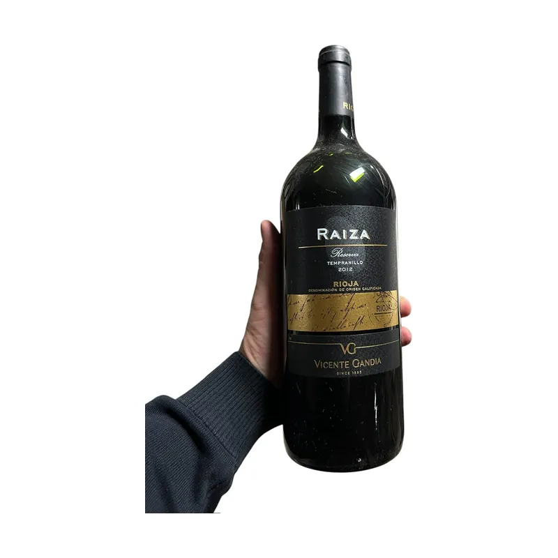 Raiza Reserva Tempranillo 2012 1,5 L Magnum – Vicente Gandia