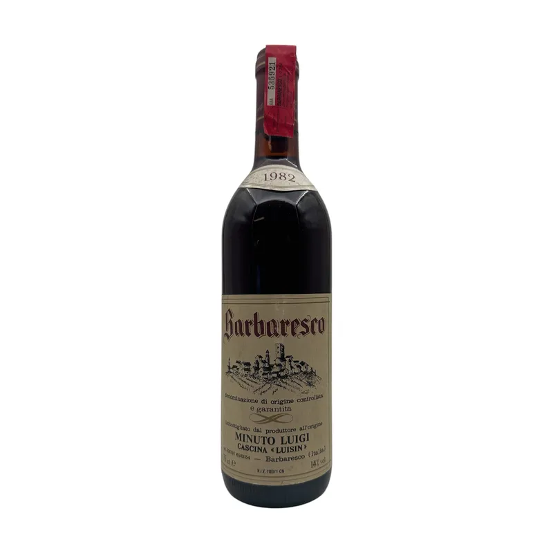 Cascina Luisin Barbaresco Minuto Luigi 1982