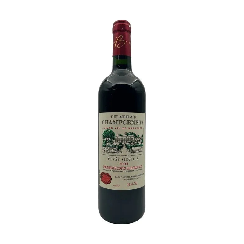 Château Champcenetz Premières Côtes de Bordeaux 2005
