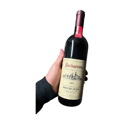 Barbaresco 1987 Produttore Luigi Minuto – Minuto Luigi