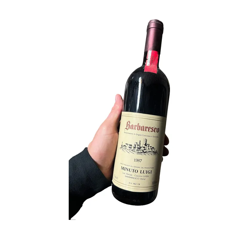 Barbaresco 1987 Produttore Luigi Minuto – Minuto Luigi