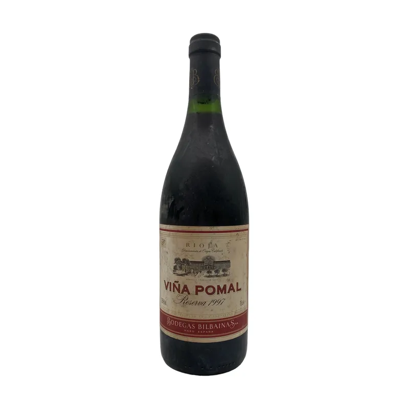 Rioja Viña Pomal 1997 bad label – Viña Pomal