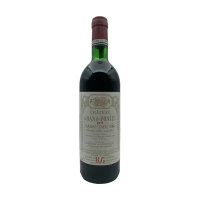 Château Grand-Pontet 1979 – Barton & Guestier