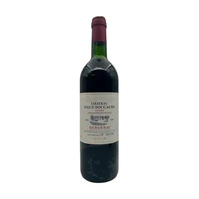 Château Haut Foucauds Bergerac 1998