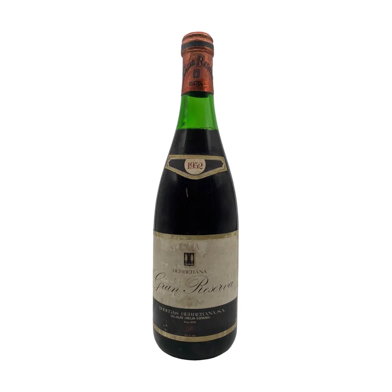 Berberana gran reserva 1952 – Berberanas