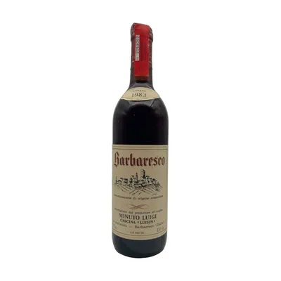 Barbaresco 1983 Luigi Minuto – Minuto Luigi