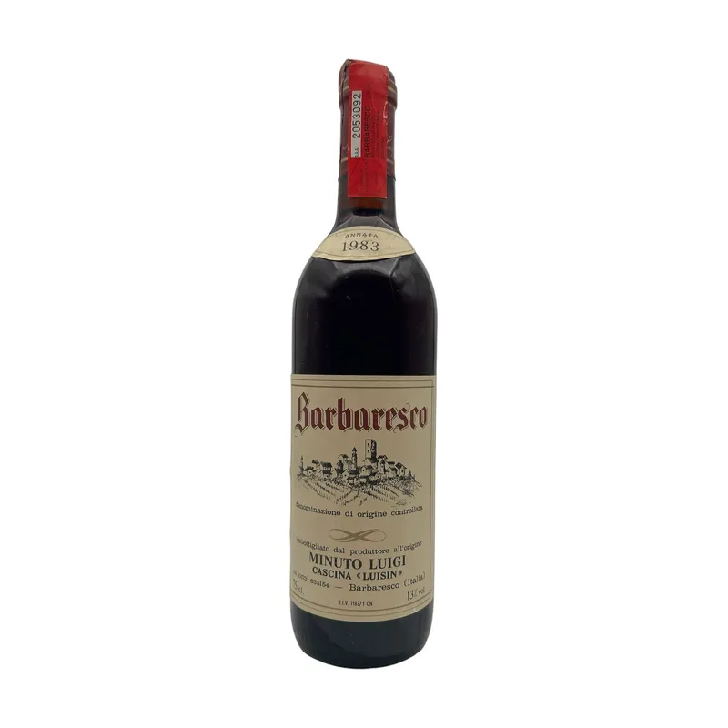 Barbaresco 1983 Luigi Minuto – Minuto Luigi