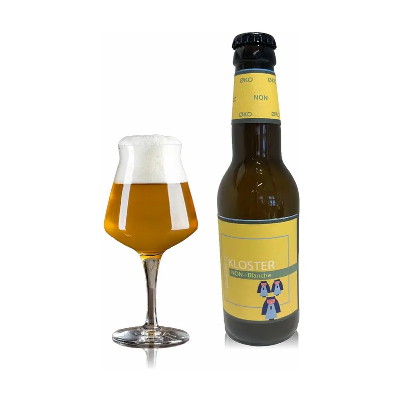 Kloster Non-Blanche Non alc Økologisk 33cl