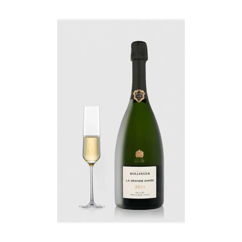 Bollinger Grande Année 2014 i flot trækasse