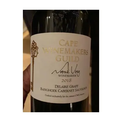 CWG Delaire Graff Estate Banghoek Cabernet Sauvignon 2018 – Delaire Graff Estate