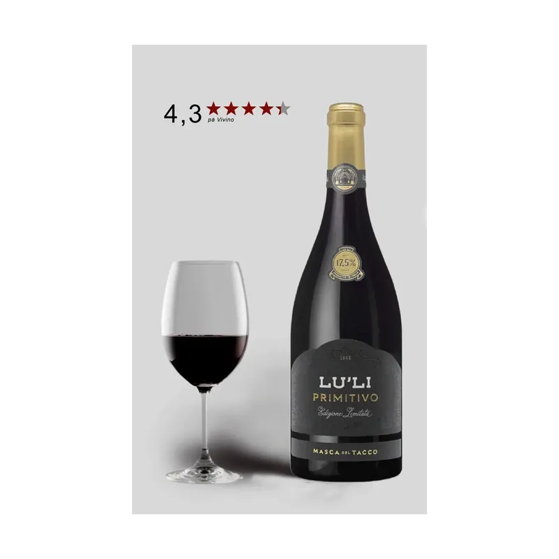 Masca del Tacco Luli Primitivo Limited Edition 2023